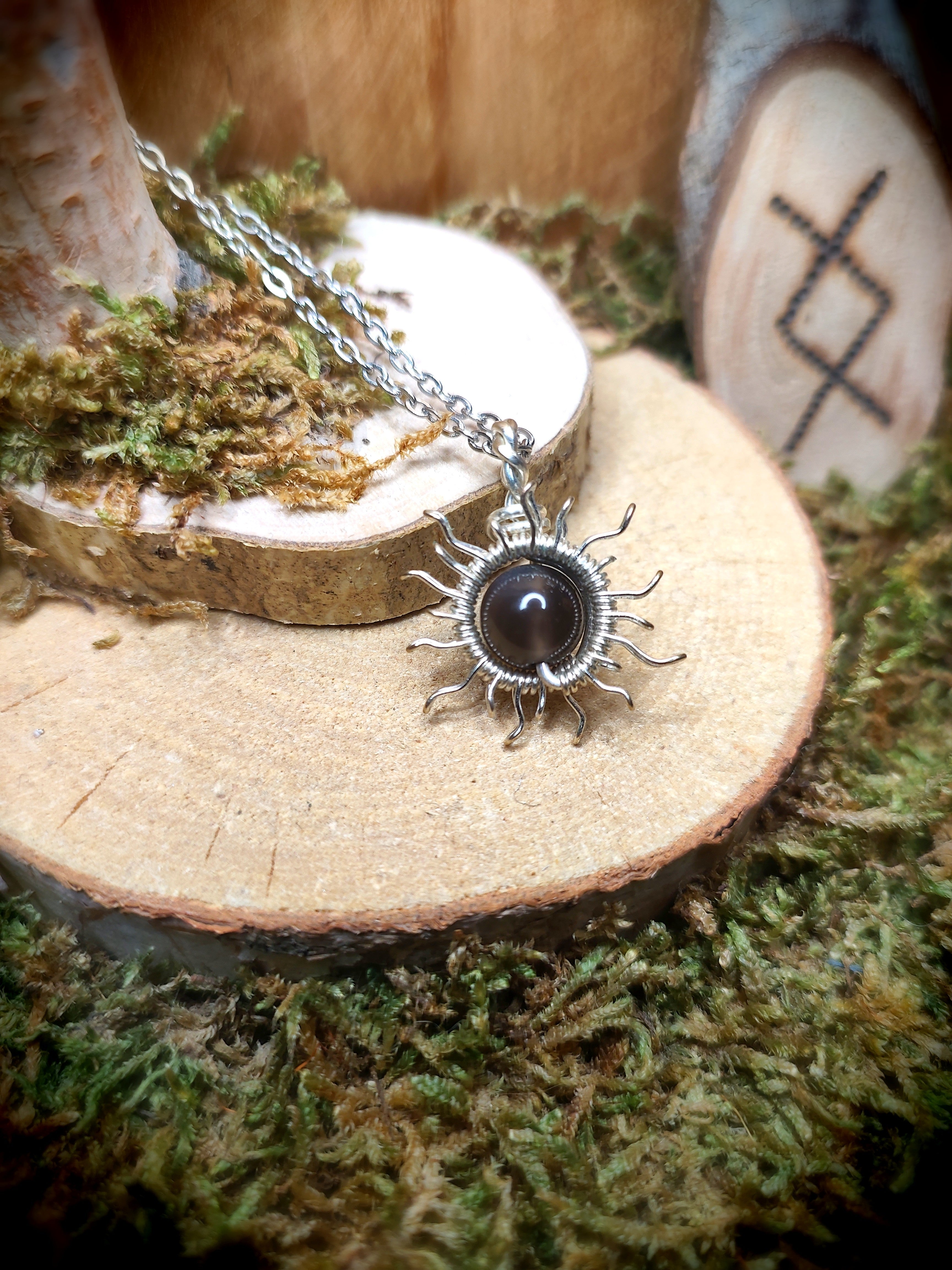 Pendentif mini soleil